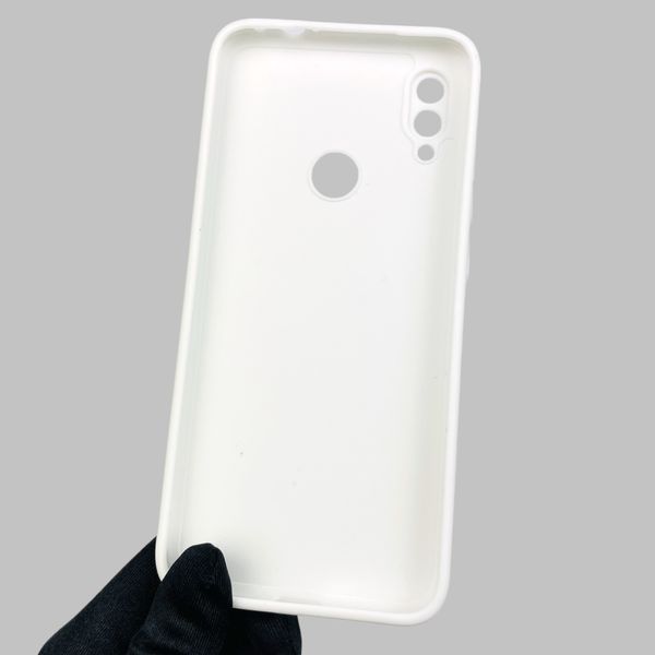 Чехол для Xiaomi Redmi Note 7 Pro с квадратными гранями с защитой камеры на сяоми редми нот 7 про белый 0001513 фото