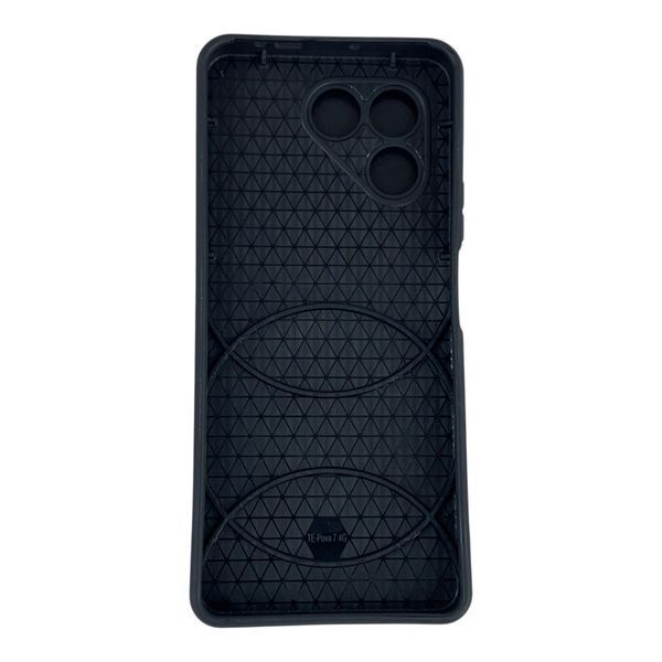 Чохол протиударний для Tecno Pova 7 Neo (LJ6) з магнітною пластиною зі шторкою на камері чорний 0050994 фото