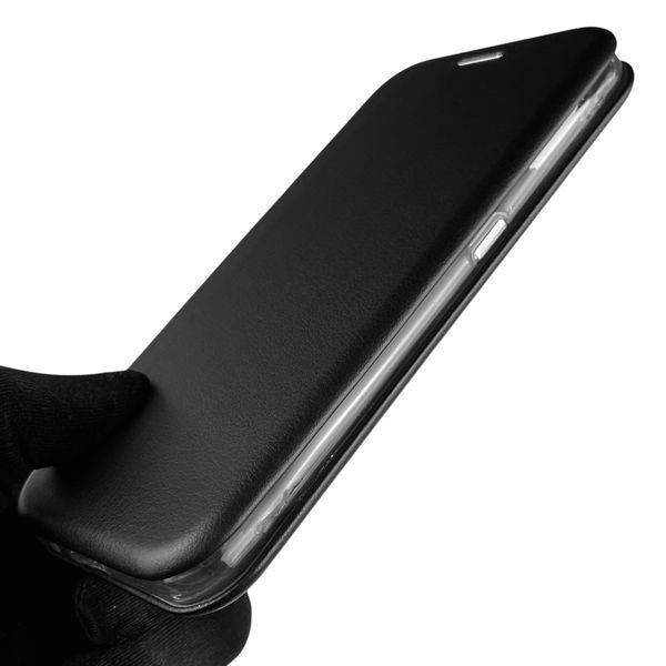 Чохол-книжка для Samsung Galaxy A01 (SM-A015F) з екошкіри із підставкою на самсунг A01 чорна gd1 0013521 фото