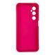 Чехол силиконовый Soft Touch для Realme C65 малиновый (Полная защита камеры) 0054120 фото 2