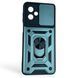 Чехол противоударный для Motorola Moto G54 (PB0W0007RS) с магнитной пластиной со шторкой на камере зеленый 0050613 фото 1