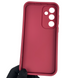 Чохол силіконовий Soft Touch з 3D принтом для Samsung Galaxy A35 5G (SM-A356B) бордовий (Повний захист камери) 0042007 фото 4