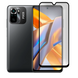 Защитное стекло МАТОВОЕ для телефона Xiaomi POCO M5s противоударное полноэкранное на сяоми поко м5с черное 0039331 фото 1