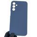 Чехол для Samsung Galaxy A15 (SM-A155M) силиконовый с микрофиброй нескользящий на самсунг а15 темно-синий 0031834 фото 1