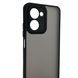 Чехол для Realme C33 черный матовый полупрозрачный (бампер, защита камеры) 0062253 фото 3