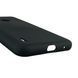 Чехол для Motorola Moto E7i Power силиконовый с микрофиброй нескользящий на моторола е7и павер черный 0031715 фото 6