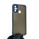 Чехол для телефона Tecno Spark 7 (KF6n) с высокими бортами с защитой камеры на техно спарк 7 темно-синий 0026130 фото 1