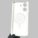 Чехол для Xiaomi Redmi 13C с 3д эффектом с магнитом магсейф блестящий на сяоми редми 13с белый 0012025 фото 2