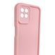 Чохол силіконовий Soft Touch для Realme 8i рожевий (Повний захист камери) 0054346 фото 3