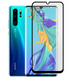 Захисне скло для телефона Huawei P30 протиударне повноекранне на хуавей п30 чорне 0038166 фото 1