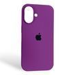 Чохол Silicone Case для Apple iPhone 16 фіолетовий (soft touch, закритий низ) 0059898 фото