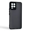 Чохол для Realme 8 Pro чорний матовий напівпрозорий (бампер, захист камери) 0062289 фото