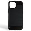 Чохол для Apple iPhone 13 Mini чорний карбон (карбоновий візерунок) 0060027 фото