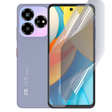 Плёнка гидрогелевая для ZTE Blade V60 МАТОВАЯ противоударная на зте блейд в60 прозрачная 0035469 фото