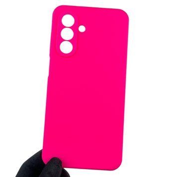 Чехол для Samsung Galaxy A26 (SM-A266) силиконовый с микрофиброй нескользящий на самсунг а26 малиновый 0031892 фото
