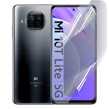 Плёнка гидрогелевая для Xiaomi Mi 10T Lite МАТОВАЯ противоударная на сяоми ми 10т лайт прозрачная 0003939 фото