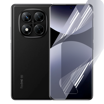 Плёнка гидрогелевая для Xiaomi Redmi Note 14 Pro МАТОВАЯ противоударная на сяоми редми нот 14 про прозрачная 0013885 фото