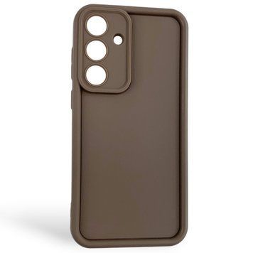 Чехол силиконовый Soft Touch для Samsung Galaxy S25 FE коричневый (Полная защита камеры) 0053900 фото