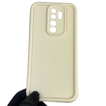 Чохол силіконовий Soft Touch для Xiaomi Redmi Note 8 Pro молочний (Повний захист камери) 0040051 фото