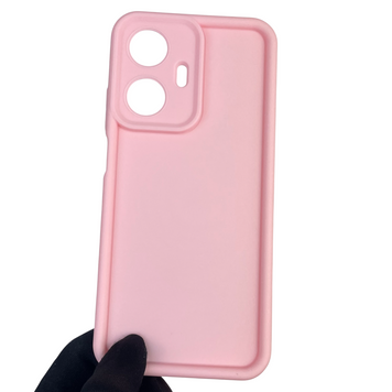 Чохол силіконовий Soft Touch для Realme C55 рожевий (Повний захист камери) 0039490 фото