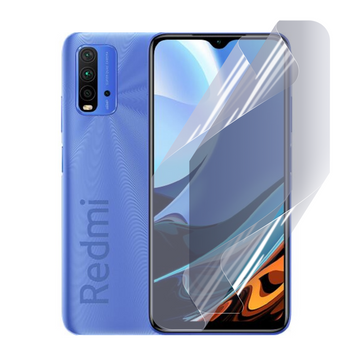 Плёнка гидрогелевая для Xiaomi Redmi 9T МАТОВАЯ противоударная на сяоми редми 9т прозрачная 0004013 фото