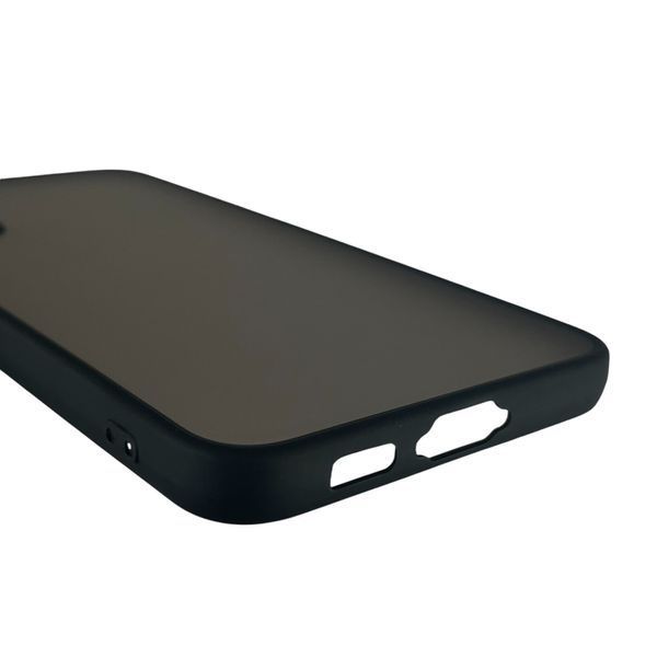 Чехол для Samsung Galaxy S23 Plus (SM-S916B) матовый с высокими бортами на самсунг с23 плюс чёрный 0012128 фото