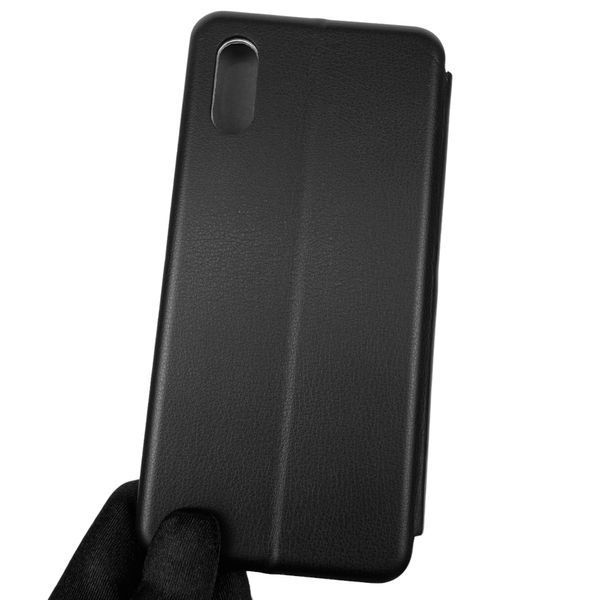 Чохол-книжка для Xiaomi Redmi 9A з підставкою на сяомі редмі 9а чорна 0000481 фото