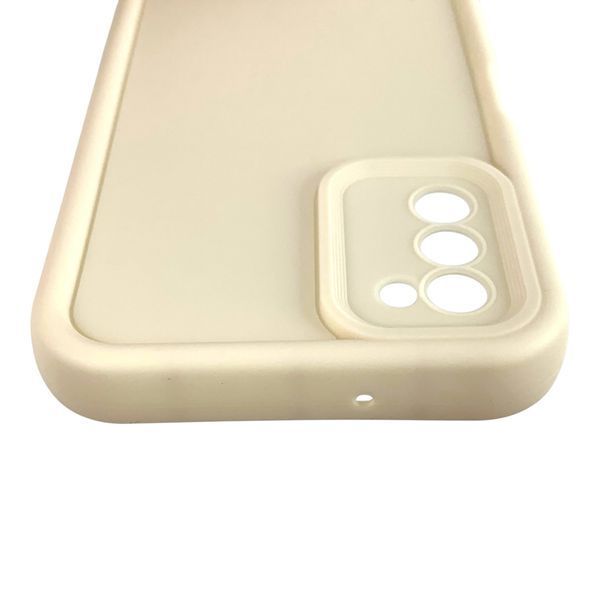 Чохол силіконовий Soft Touch для Samsung Galaxy A03s молочний (Повний захист камери) 0053950 фото