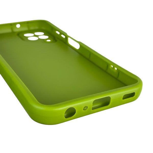 Чехол силиконовый оригинальный Soft Touch с 3D принтом мема сибу для Samsung Galaxy M22 4G (SM-M225F) салатовый (Полная защита камеры) 0047530 фото