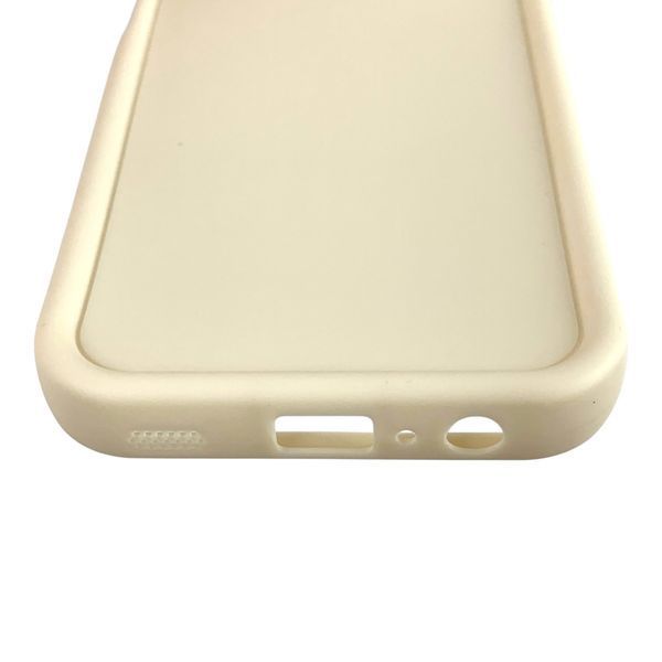 Чохол силіконовий Soft Touch для Samsung Galaxy A03s молочний (Повний захист камери) 0053950 фото
