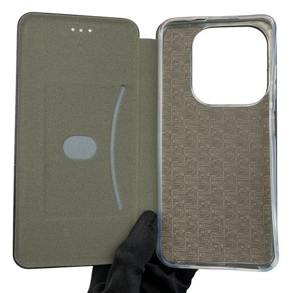 Чехол-книжка для TECNO Spark Go 2024 BG6 с подставкой на техно спарк го 2024 чёрная 0002320 фото