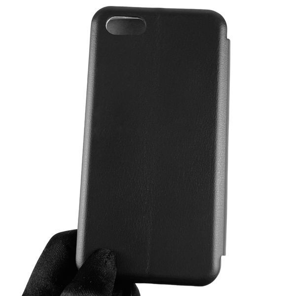 Чехол-книжка для Huawei Honor 7A с подставкой на хуавей хонор 7а чёрная 0000531 фото