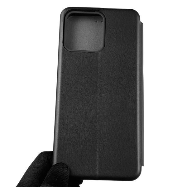 Чохол-книжка для ZTE Blade V50 Design (8050) з екошкіри із підставкою на зте блейд в50 дизайн чорна 0013298 фото