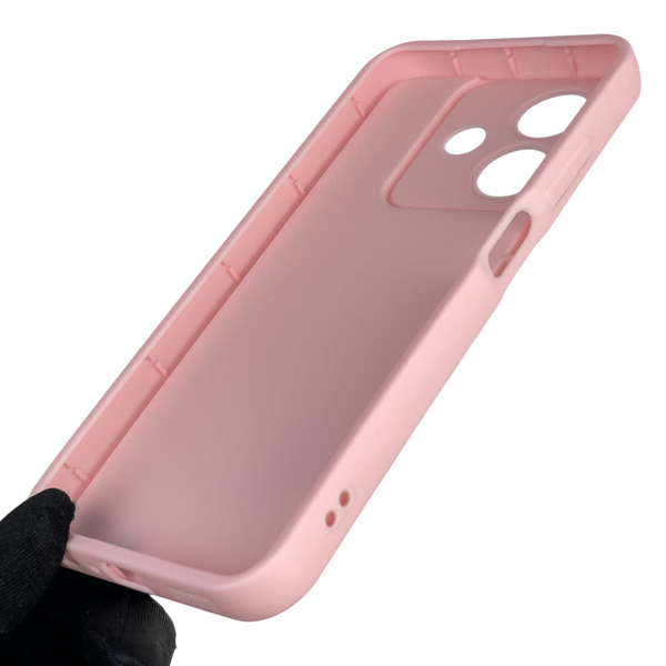 Чохол силіконовий Soft Touch з 3D принтом жіночим для Oppo A40 рожевий (Повний захист камери) 0042503 фото