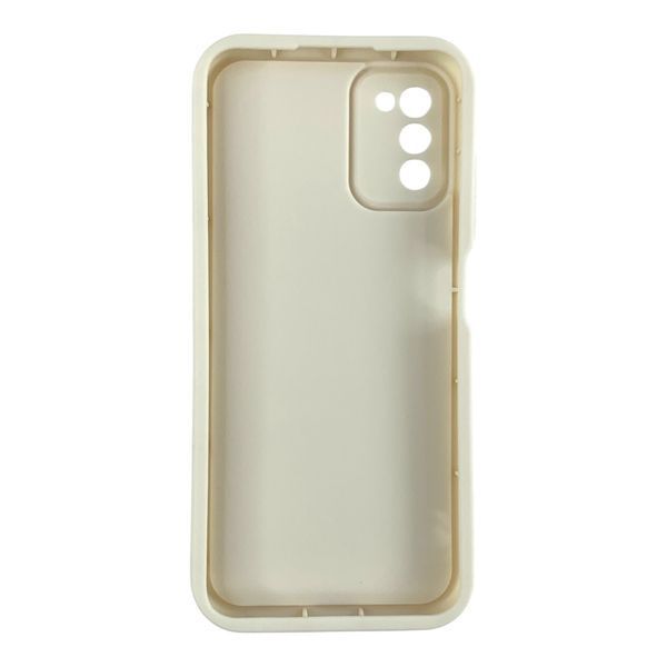 Чохол силіконовий Soft Touch для Samsung Galaxy A03s молочний (Повний захист камери) 0053950 фото