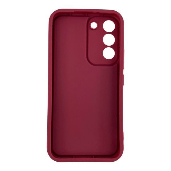Чохол силіконовий Soft Touch для Samsung Galaxy S22 бордовий (Повний захист камери) 0054050 фото