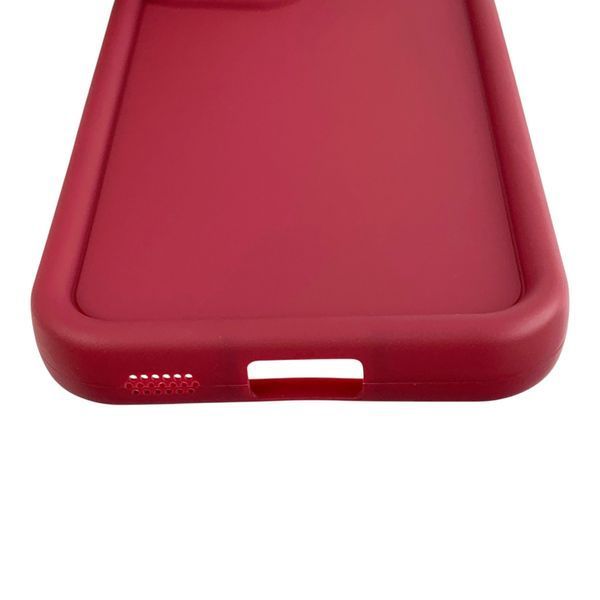 Чохол силіконовий Soft Touch для Samsung Galaxy S22 бордовий (Повний захист камери) 0054050 фото