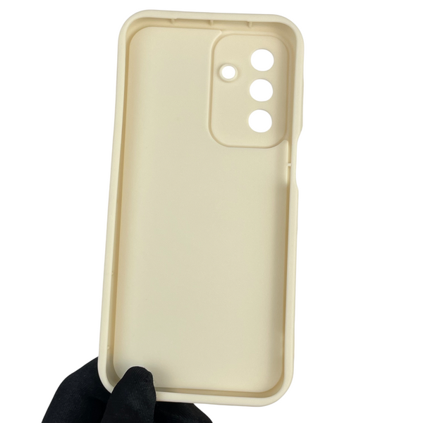 Чохол силіконовий Soft Touch з 3D принтом жіночим для Samsung Galaxy A17 5G (SM-A175F) молочний (Повний захист камери) 0042662 фото