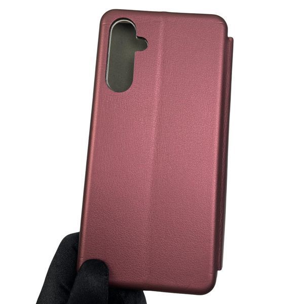 Чехол-книжка для Samsung Galaxy M54 5G (SM-M546B) с подставкой на самсунг м54 бордовая 0002191 фото