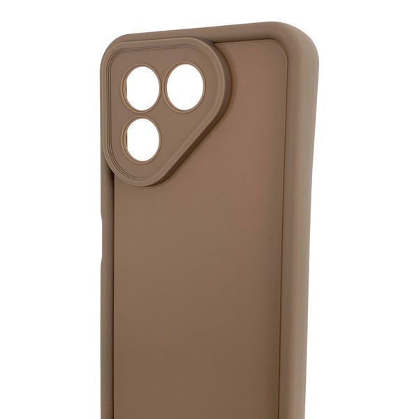 Чехол силиконовый Soft Touch для Tecno Pova 7 Neo (LJ6) коричневый (Полная защита камеры) 0054489 фото