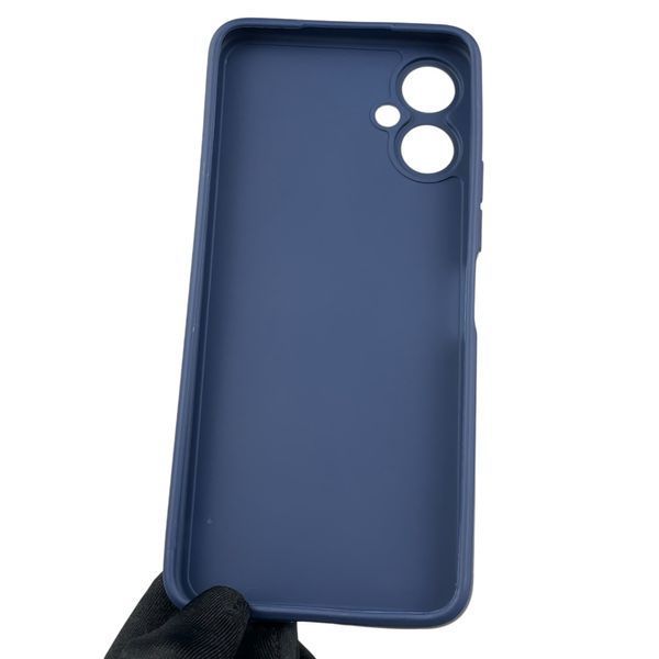 Чохол для TECNO Spark 9 Pro (KH7n) з квадратними гранями із захистом камери на техно спарк 9 про темно-синій 0012659 фото