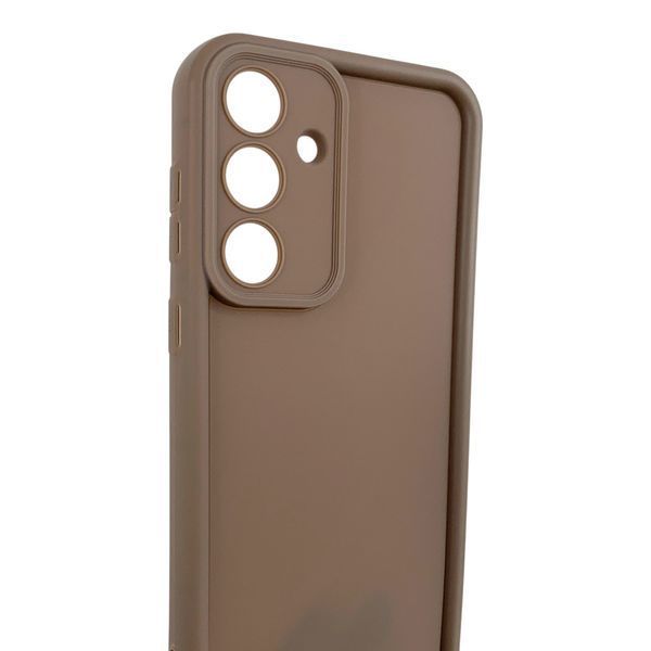 Чохол силіконовий Soft Touch для Samsung Galaxy S25 FE коричневий (Повний захист камери) 0053900 фото