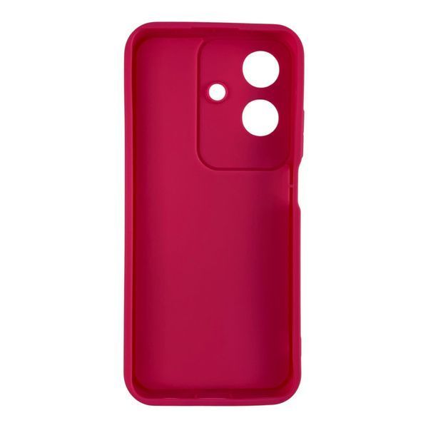 Чохол силіконовий Soft Touch для Realme Note 60x малиновий (Повний захист камери) 0054151 фото