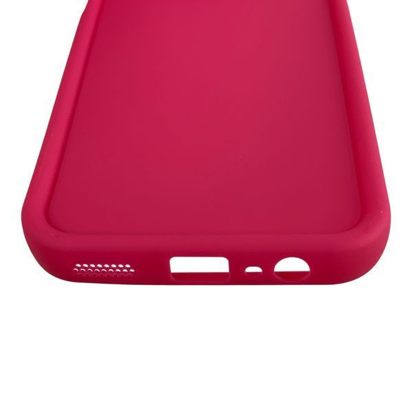 Чохол силіконовий Soft Touch для Realme Note 60x малиновий (Повний захист камери) 0054151 фото