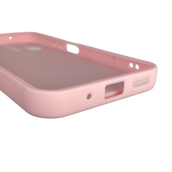 Чохол силіконовий оригінальний Soft Touch з 3D принтом злого кота для Xiaomi Redmi 12 рожевий (Повний захист камери) 0046645 фото