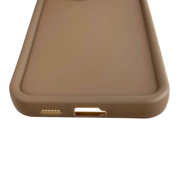 Чохол силіконовий Soft Touch для Samsung Galaxy S25 FE коричневий (Повний захист камери) 0053900 фото