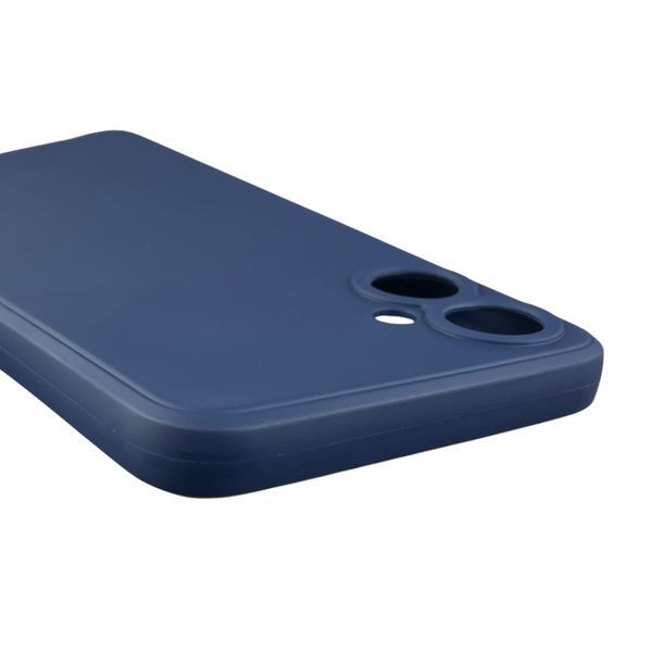 Чохол для TECNO Spark 9 Pro (KH7n) з квадратними гранями із захистом камери на техно спарк 9 про темно-синій 0012659 фото