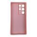 Чехол силиконовый Soft Touch для Samsung Galaxy S24 Ultra розовый (Полная защита камеры) 0054095 фото 2