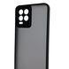 Чохол для Realme 8 Pro чорний матовий напівпрозорий (бампер, захист камери) 0062289 фото 4