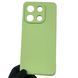 Чохол для Xiaomi Redmi Note 13 4G з квадратними гранями із захистом камери на сяомі редмі нот 13 4г фісташковий 0012861 фото 1